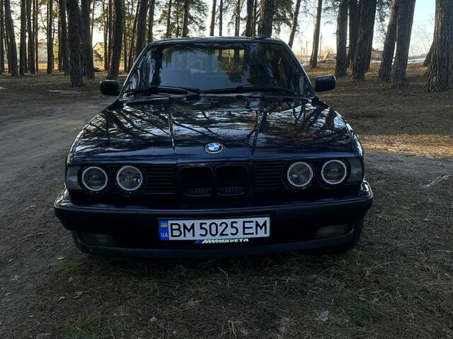 Синий БМВ 5 Серия, объемом двигателя 2.5 л и пробегом 501 тыс. км за 4600 $, фото 1 на Automoto.ua