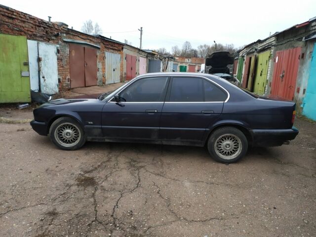 Синий БМВ 5 Серия, объемом двигателя 2 л и пробегом 427 тыс. км за 1899 $, фото 5 на Automoto.ua