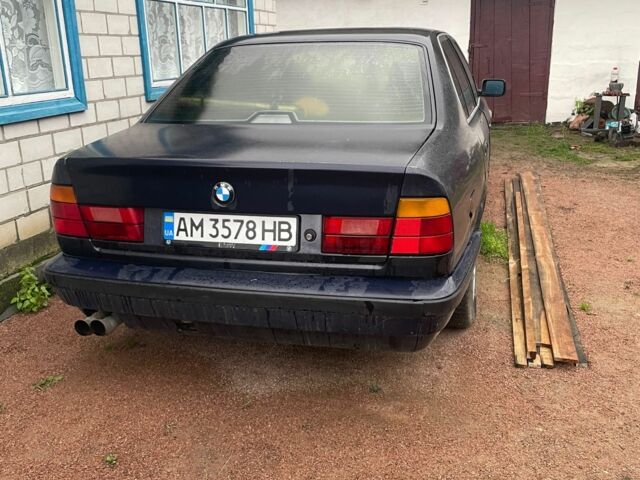 Синий БМВ 5 Серия, объемом двигателя 2.5 л и пробегом 5 тыс. км за 2500 $, фото 1 на Automoto.ua