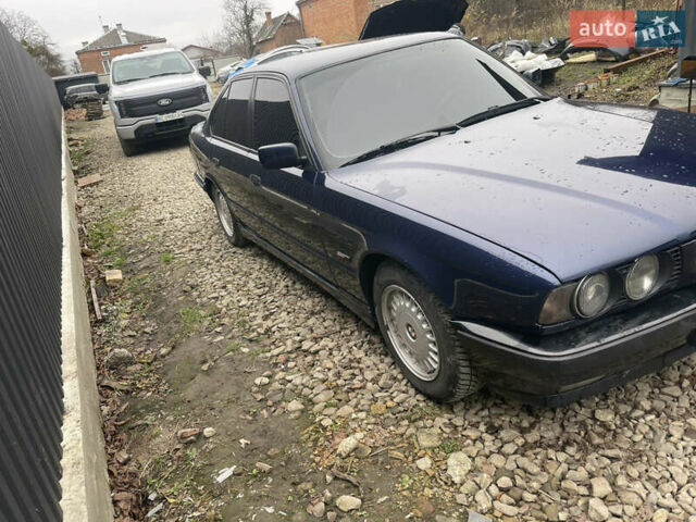 Синий БМВ 5 Серия, объемом двигателя 2.5 л и пробегом 552 тыс. км за 3500 $, фото 2 на Automoto.ua