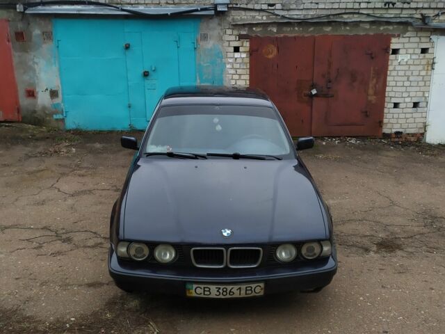 Синий БМВ 5 Серия, объемом двигателя 2 л и пробегом 427 тыс. км за 1899 $, фото 4 на Automoto.ua