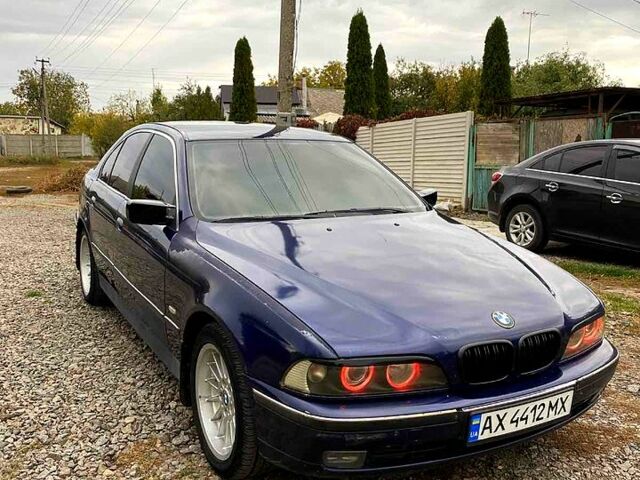 Синий БМВ 5 Серия, объемом двигателя 2.5 л и пробегом 320 тыс. км за 4000 $, фото 3 на Automoto.ua