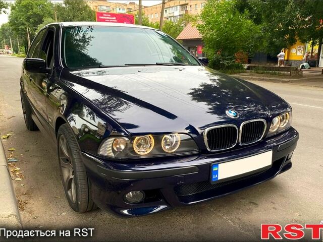 Синий БМВ 5 Серия, объемом двигателя 2.5 л и пробегом 302 тыс. км за 3300 $, фото 1 на Automoto.ua