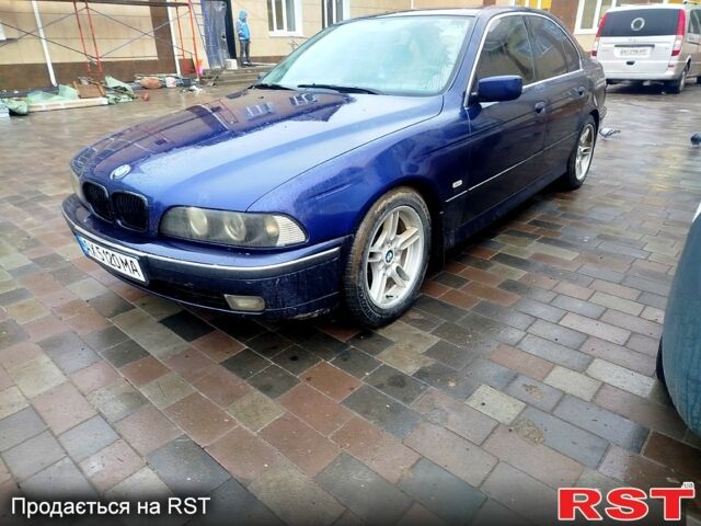 Синий БМВ 5 Серия, объемом двигателя 2.8 л и пробегом 200 тыс. км за 4200 $, фото 6 на Automoto.ua