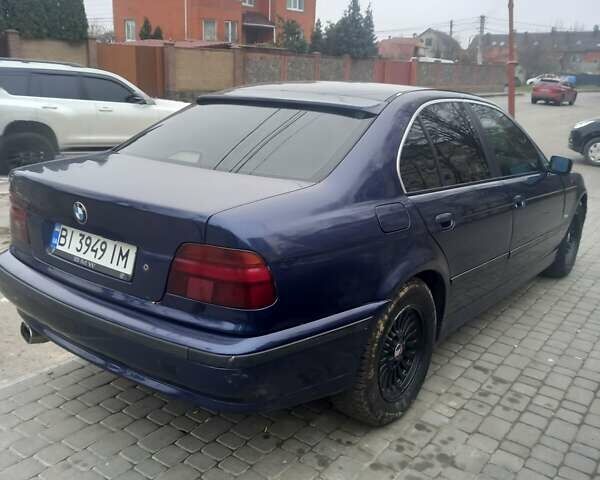 Синій БМВ 5 Серія, об'ємом двигуна 2.5 л та пробігом 415 тис. км за 3299 $, фото 3 на Automoto.ua