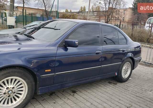 Синий БМВ 5 Серия, объемом двигателя 2.8 л и пробегом 362 тыс. км за 3999 $, фото 17 на Automoto.ua