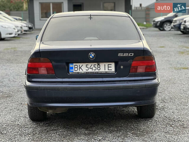 Синий БМВ 5 Серия, объемом двигателя 1.99 л и пробегом 401 тыс. км за 2650 $, фото 4 на Automoto.ua