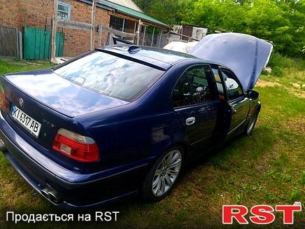 Синий БМВ 5 Серия, объемом двигателя 3.5 л и пробегом 450 тыс. км за 4500 $, фото 5 на Automoto.ua