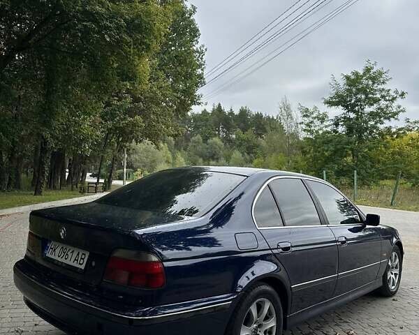 Синий БМВ 5 Серия, объемом двигателя 2.5 л и пробегом 308 тыс. км за 2650 $, фото 6 на Automoto.ua