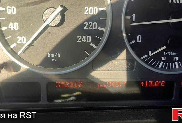 Синий БМВ 5 Серия, объемом двигателя 2.5 л и пробегом 352 тыс. км за 4600 $, фото 9 на Automoto.ua