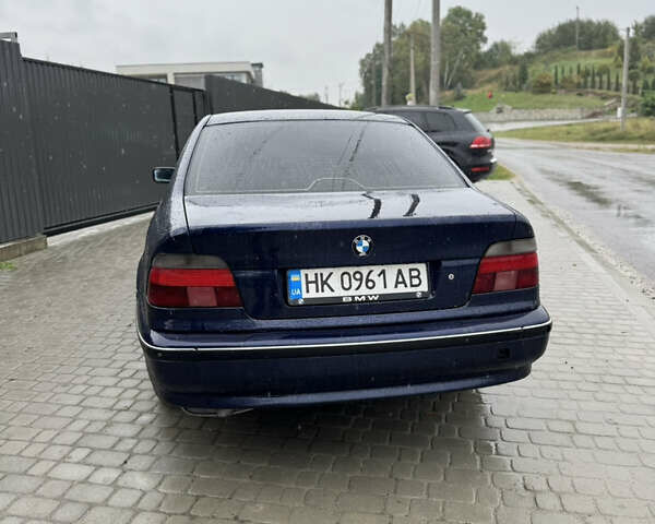Синий БМВ 5 Серия, объемом двигателя 2.5 л и пробегом 307 тыс. км за 3100 $, фото 6 на Automoto.ua