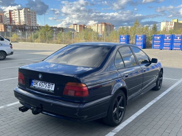 Синий БМВ 5 Серия, объемом двигателя 2.5 л и пробегом 350 тыс. км за 4200 $, фото 4 на Automoto.ua