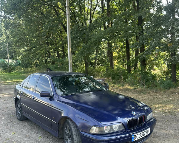 Синий БМВ 5 Серия, объемом двигателя 1.99 л и пробегом 350 тыс. км за 3000 $, фото 1 на Automoto.ua