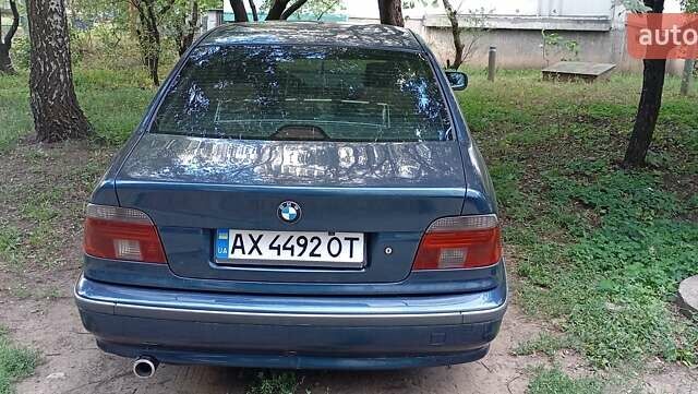Синий БМВ 5 Серия, объемом двигателя 2.49 л и пробегом 360 тыс. км за 4000 $, фото 1 на Automoto.ua