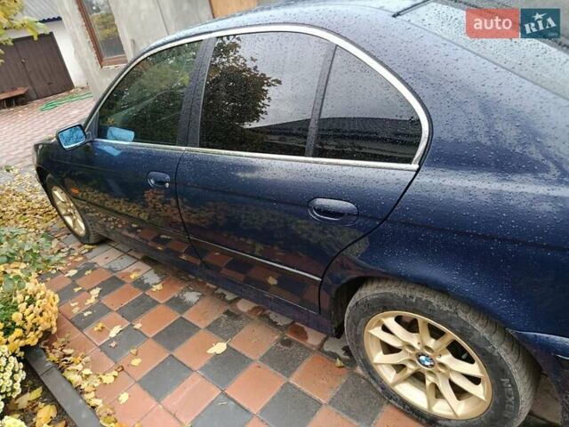 Синий БМВ 5 Серия, объемом двигателя 2 л и пробегом 365 тыс. км за 4300 $, фото 3 на Automoto.ua