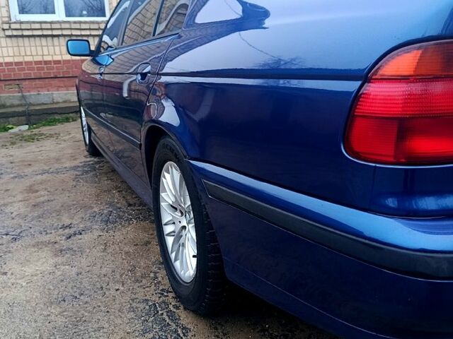 Синий БМВ 5 Серия, объемом двигателя 2.5 л и пробегом 370 тыс. км за 4999 $, фото 4 на Automoto.ua