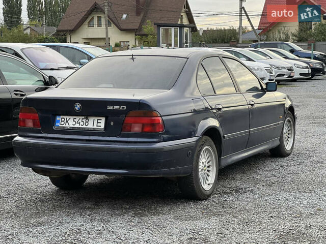 Синий БМВ 5 Серия, объемом двигателя 1.99 л и пробегом 401 тыс. км за 2650 $, фото 3 на Automoto.ua