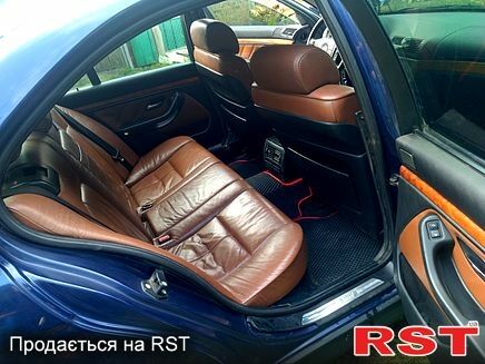 Синий БМВ 5 Серия, объемом двигателя 3.5 л и пробегом 450 тыс. км за 4500 $, фото 7 на Automoto.ua