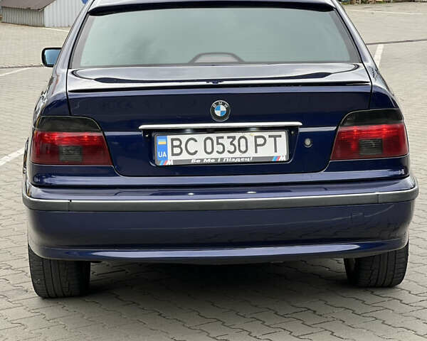 Синий БМВ 5 Серия, объемом двигателя 2.5 л и пробегом 447 тыс. км за 5800 $, фото 7 на Automoto.ua