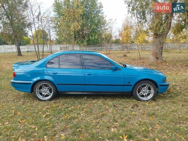 Синий БМВ 5 Серия, объемом двигателя 1.99 л и пробегом 300 тыс. км за 3500 $, фото 12 на Automoto.ua