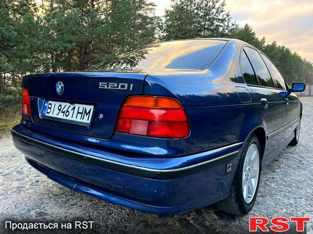 Синий БМВ 5 Серия, объемом двигателя 2 л и пробегом 300 тыс. км за 4900 $, фото 4 на Automoto.ua
