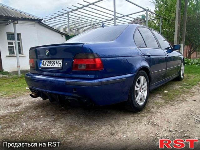 Синий БМВ 5 Серия, объемом двигателя 2.5 л и пробегом 1 тыс. км за 4500 $, фото 5 на Automoto.ua