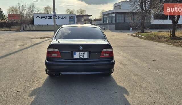 Синий БМВ 5 Серия, объемом двигателя 2.5 л и пробегом 400 тыс. км за 9000 $, фото 5 на Automoto.ua