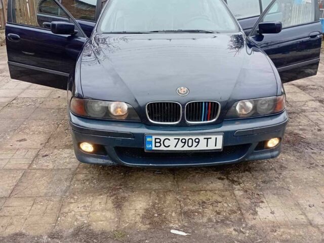 Синий БМВ 5 Серия, объемом двигателя 2.5 л и пробегом 45 тыс. км за 4500 $, фото 2 на Automoto.ua