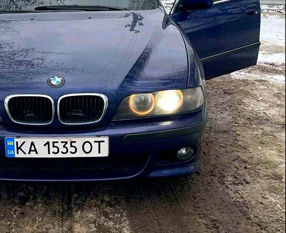 Синий БМВ 5 Серия, объемом двигателя 3.5 л и пробегом 250 тыс. км за 5100 $, фото 5 на Automoto.ua