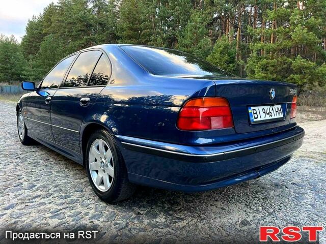 Синий БМВ 5 Серия, объемом двигателя 2 л и пробегом 300 тыс. км за 4900 $, фото 6 на Automoto.ua