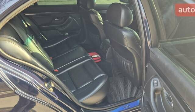 Синий БМВ 5 Серия, объемом двигателя 2.5 л и пробегом 400 тыс. км за 9000 $, фото 15 на Automoto.ua