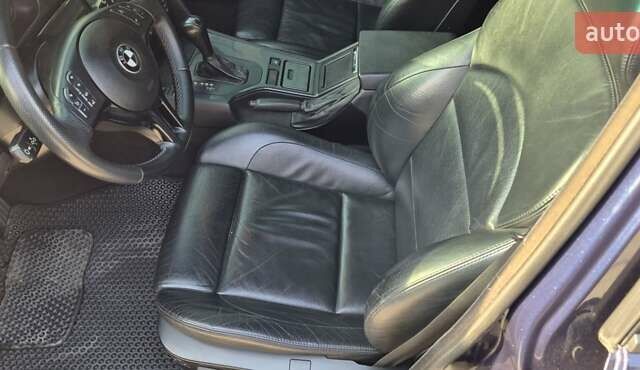 Синий БМВ 5 Серия, объемом двигателя 2.5 л и пробегом 400 тыс. км за 9000 $, фото 19 на Automoto.ua