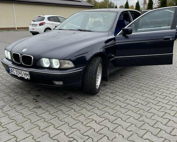 Синий БМВ 5 Серия, объемом двигателя 1.99 л и пробегом 382 тыс. км за 4300 $, фото 11 на Automoto.ua