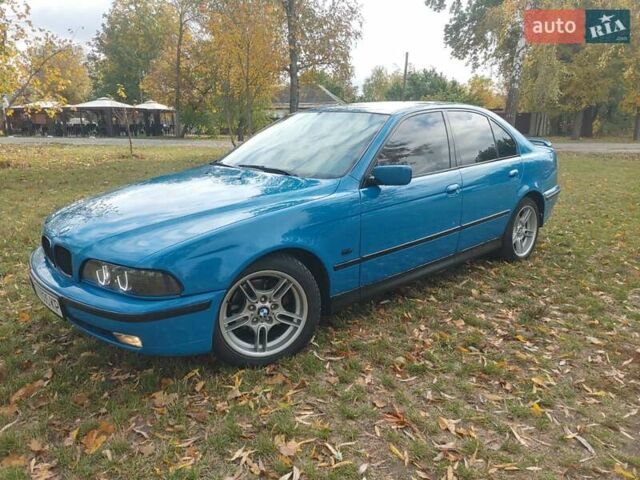 Синий БМВ 5 Серия, объемом двигателя 1.99 л и пробегом 300 тыс. км за 3500 $, фото 4 на Automoto.ua