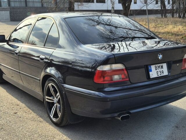 Синий БМВ 5 Серия, объемом двигателя 2.5 л и пробегом 400 тыс. км за 8900 $, фото 4 на Automoto.ua