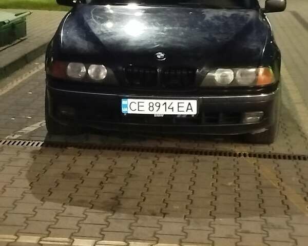 Синий БМВ 5 Серия, объемом двигателя 2.5 л и пробегом 360 тыс. км за 3750 $, фото 1 на Automoto.ua