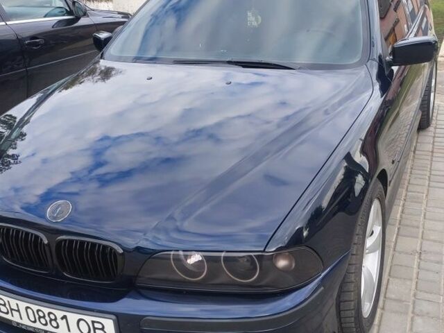 Синий БМВ 5 Серия, объемом двигателя 2 л и пробегом 390 тыс. км за 6500 $, фото 3 на Automoto.ua
