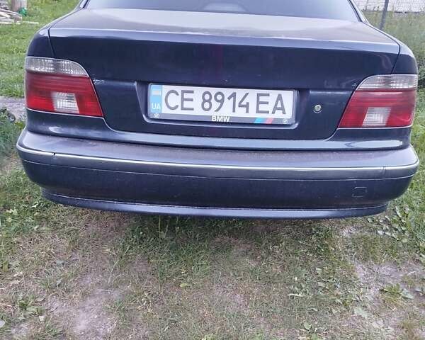 Синий БМВ 5 Серия, объемом двигателя 2.5 л и пробегом 360 тыс. км за 3750 $, фото 5 на Automoto.ua