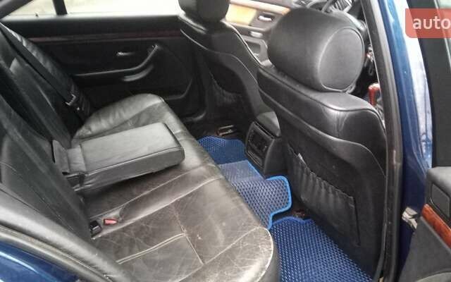 Синий БМВ 5 Серия, объемом двигателя 2.5 л и пробегом 353 тыс. км за 3500 $, фото 9 на Automoto.ua