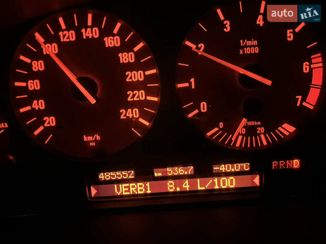 Синий БМВ 5 Серия, объемом двигателя 3.5 л и пробегом 485 тыс. км за 7000 $, фото 11 на Automoto.ua