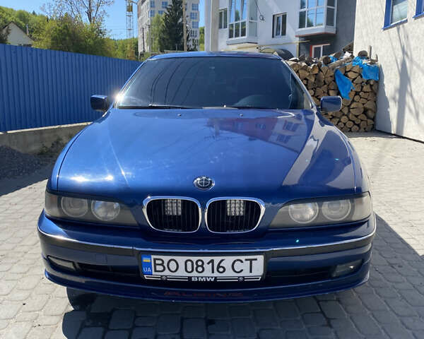 Синій БМВ 5 Серія, об'ємом двигуна 2.5 л та пробігом 435 тис. км за 6500 $, фото 1 на Automoto.ua