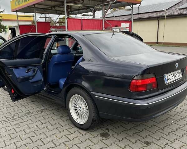 Синий БМВ 5 Серия, объемом двигателя 1.99 л и пробегом 382 тыс. км за 4300 $, фото 10 на Automoto.ua