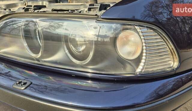 Синий БМВ 5 Серия, объемом двигателя 2.5 л и пробегом 400 тыс. км за 9000 $, фото 26 на Automoto.ua