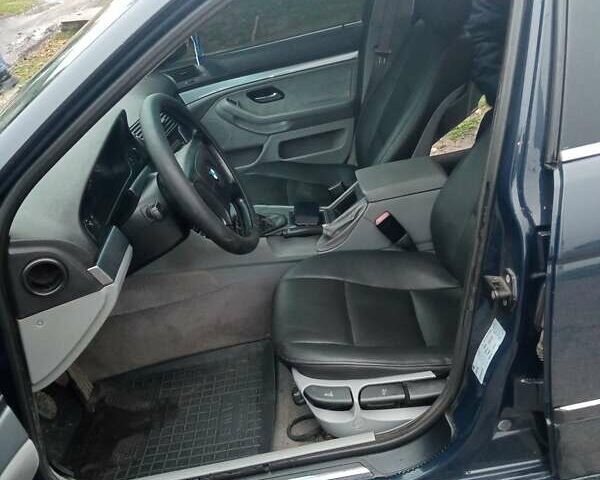 Синій БМВ 5 Серія, об'ємом двигуна 2 л та пробігом 275 тис. км за 5200 $, фото 4 на Automoto.ua