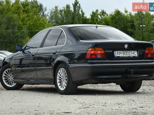 Синий БМВ 5 Серия, объемом двигателя 2 л и пробегом 252 тыс. км за 5300 $, фото 8 на Automoto.ua