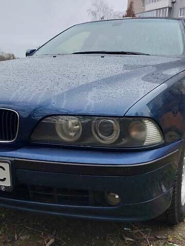 Синий БМВ 5 Серия, объемом двигателя 2.5 л и пробегом 200 тыс. км за 4999 $, фото 22 на Automoto.ua