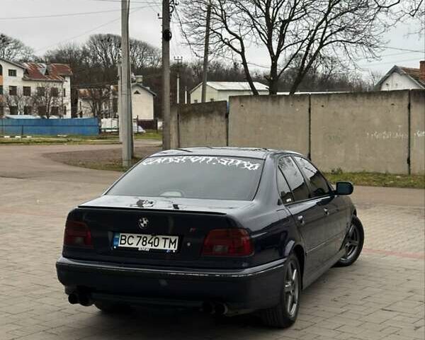 Синий БМВ 5 Серия, объемом двигателя 3.5 л и пробегом 280 тыс. км за 6300 $, фото 8 на Automoto.ua