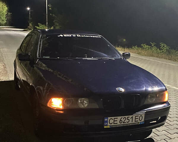 Синий БМВ 5 Серия, объемом двигателя 2.5 л и пробегом 370 тыс. км за 4850 $, фото 4 на Automoto.ua