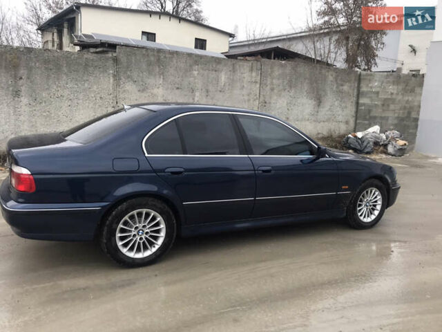 Синий БМВ 5 Серия, объемом двигателя 1.99 л и пробегом 213 тыс. км за 6300 $, фото 1 на Automoto.ua
