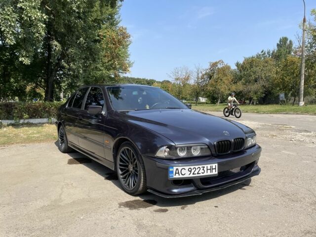 Синий БМВ 5 Серия, объемом двигателя 2.9 л и пробегом 454 тыс. км за 5450 $, фото 3 на Automoto.ua